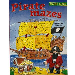 🍋 4/$20 Pirate Mazes | Kids Books Childrens Book